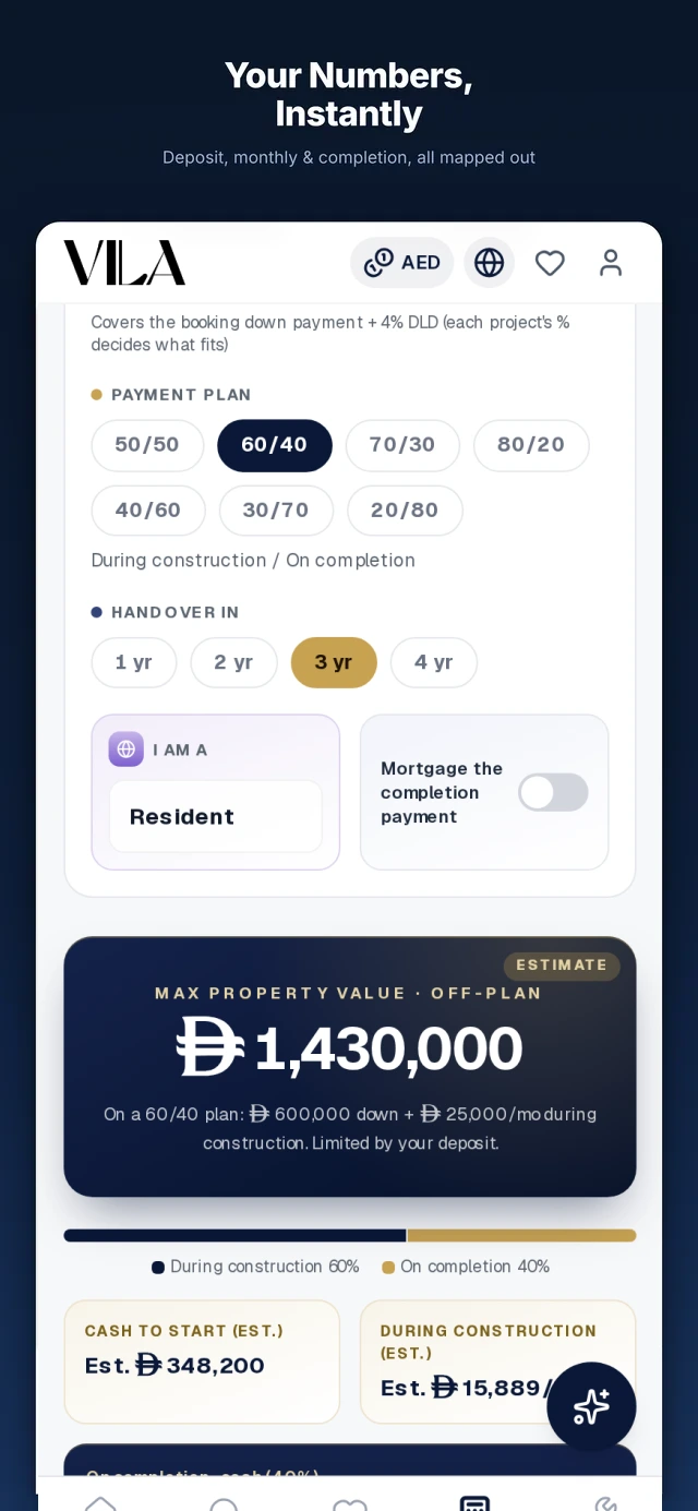 Your numbers, instantly