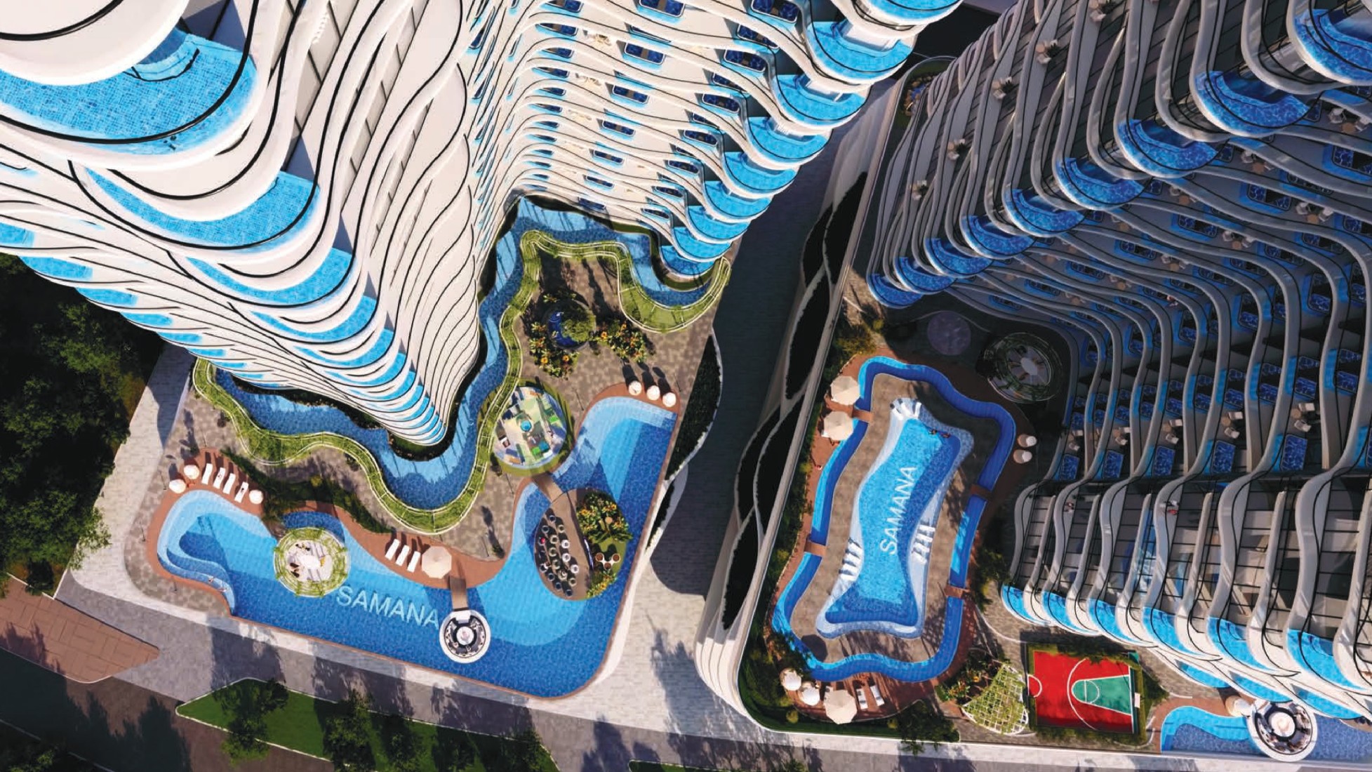 Samana Barari Views 2, developer render