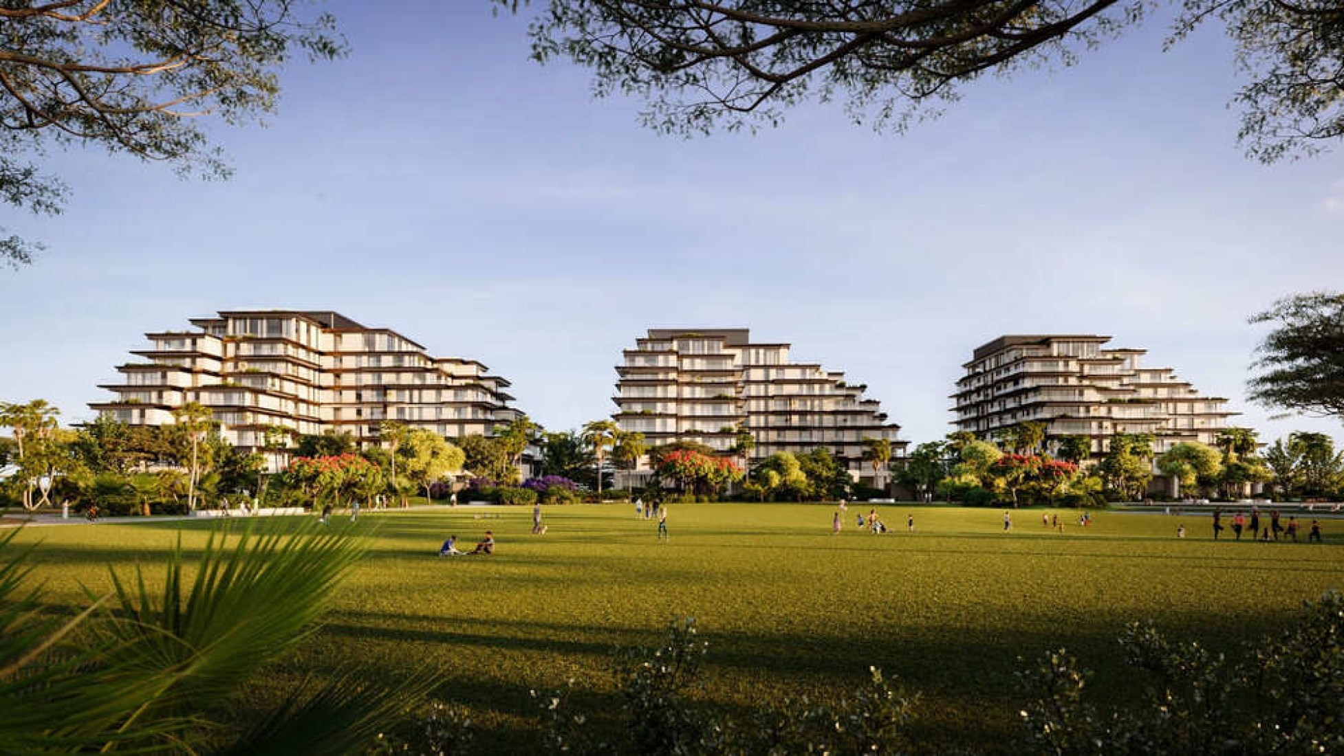 Yas Island, flagship project render
