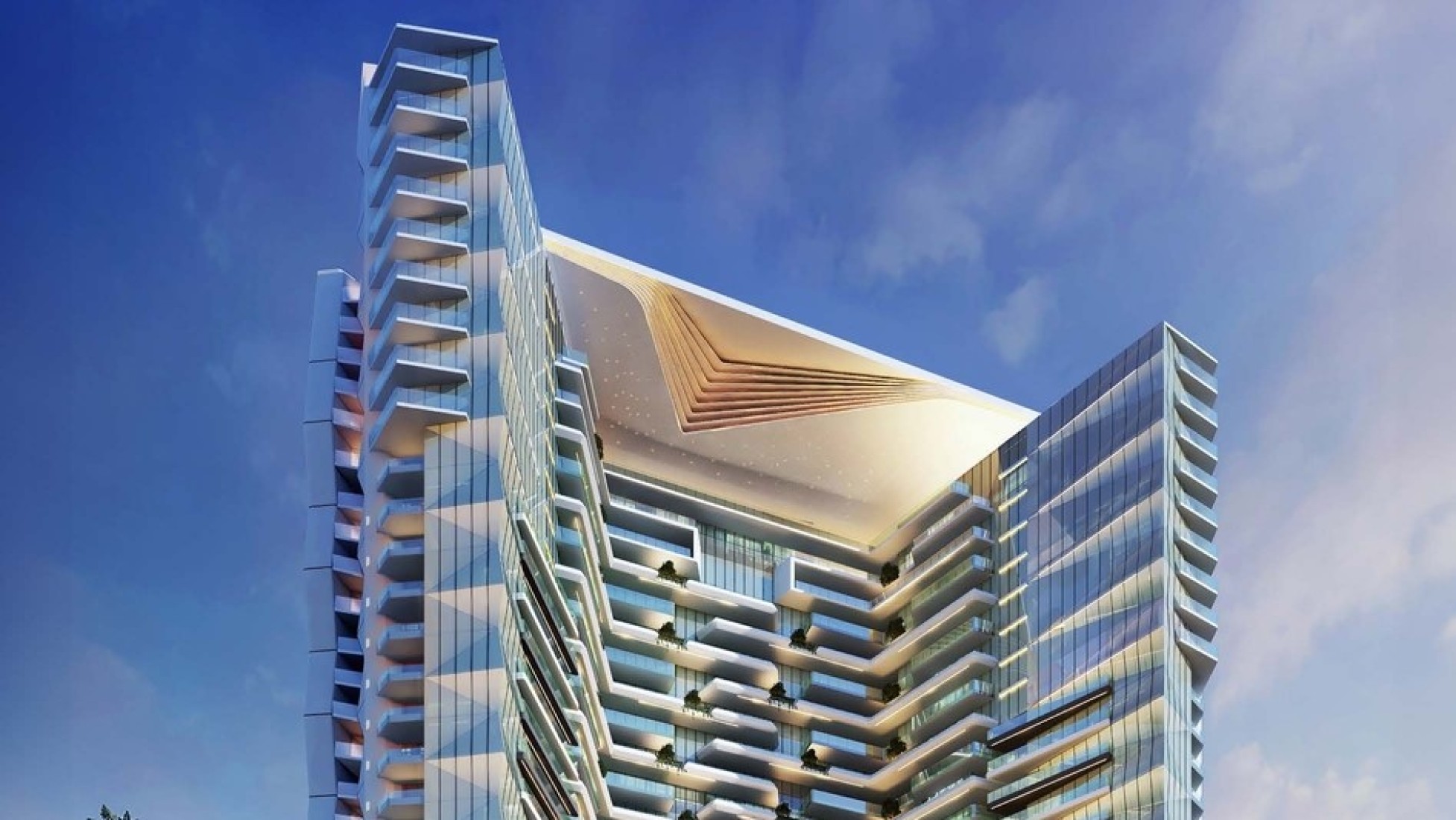 Downtown Jebel Ali, flagship project render