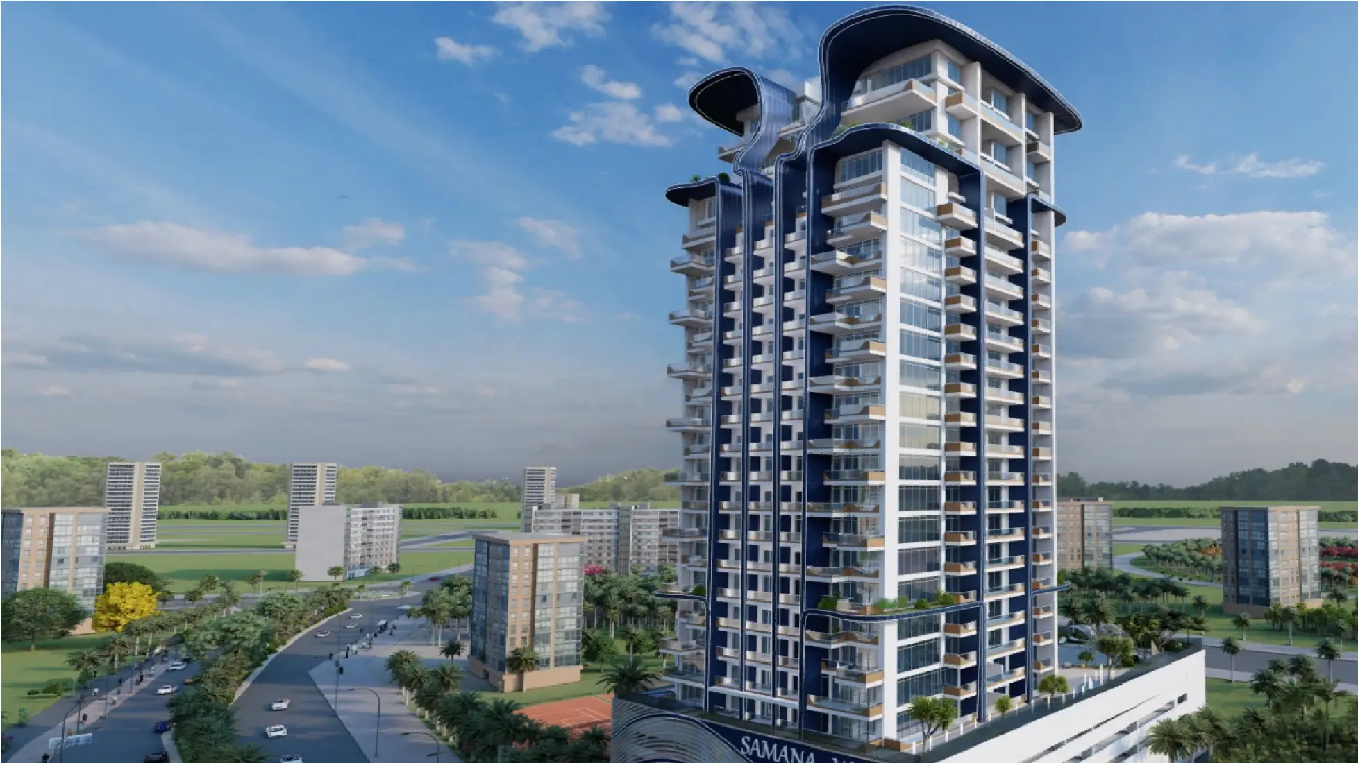 Samana Waves 1, developer render