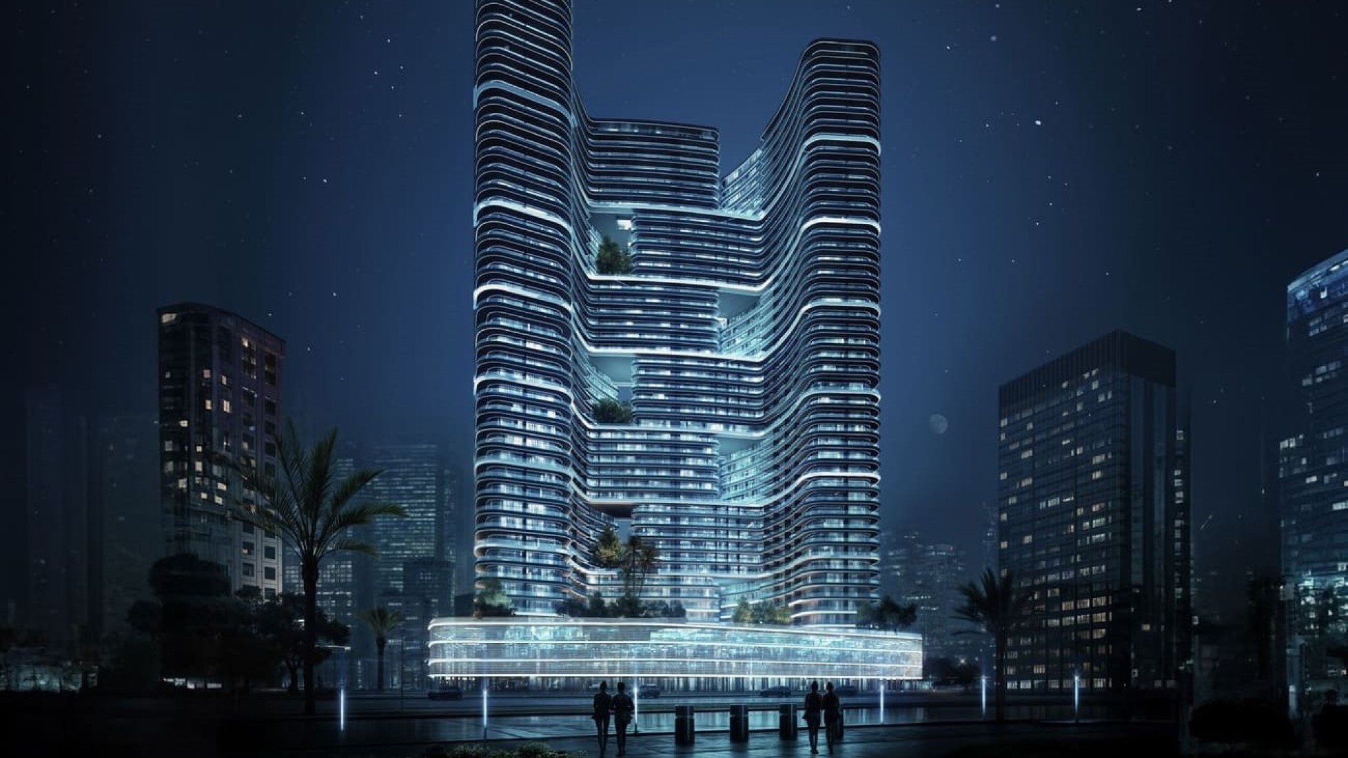 Binghatti Hills, developer render