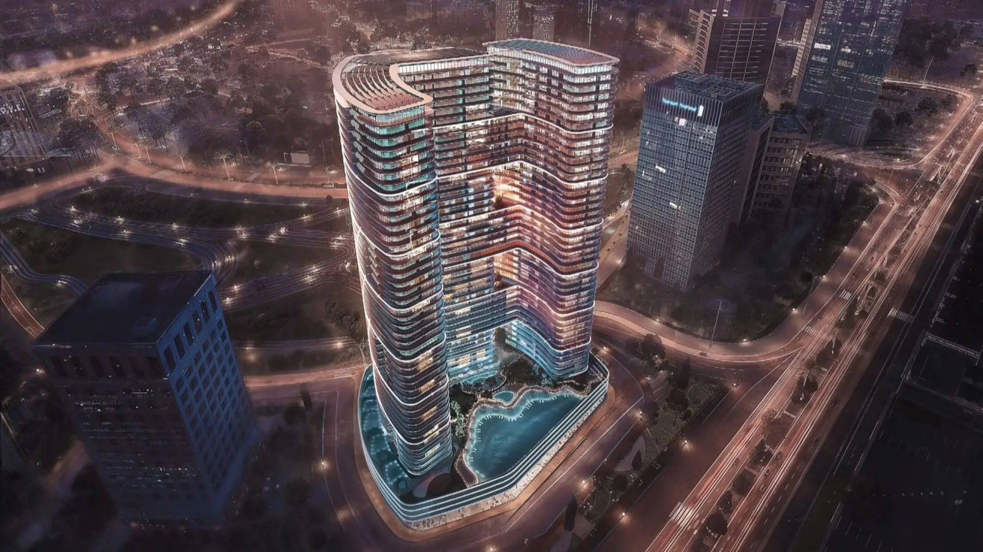 Al Barsha South (I), flagship project render