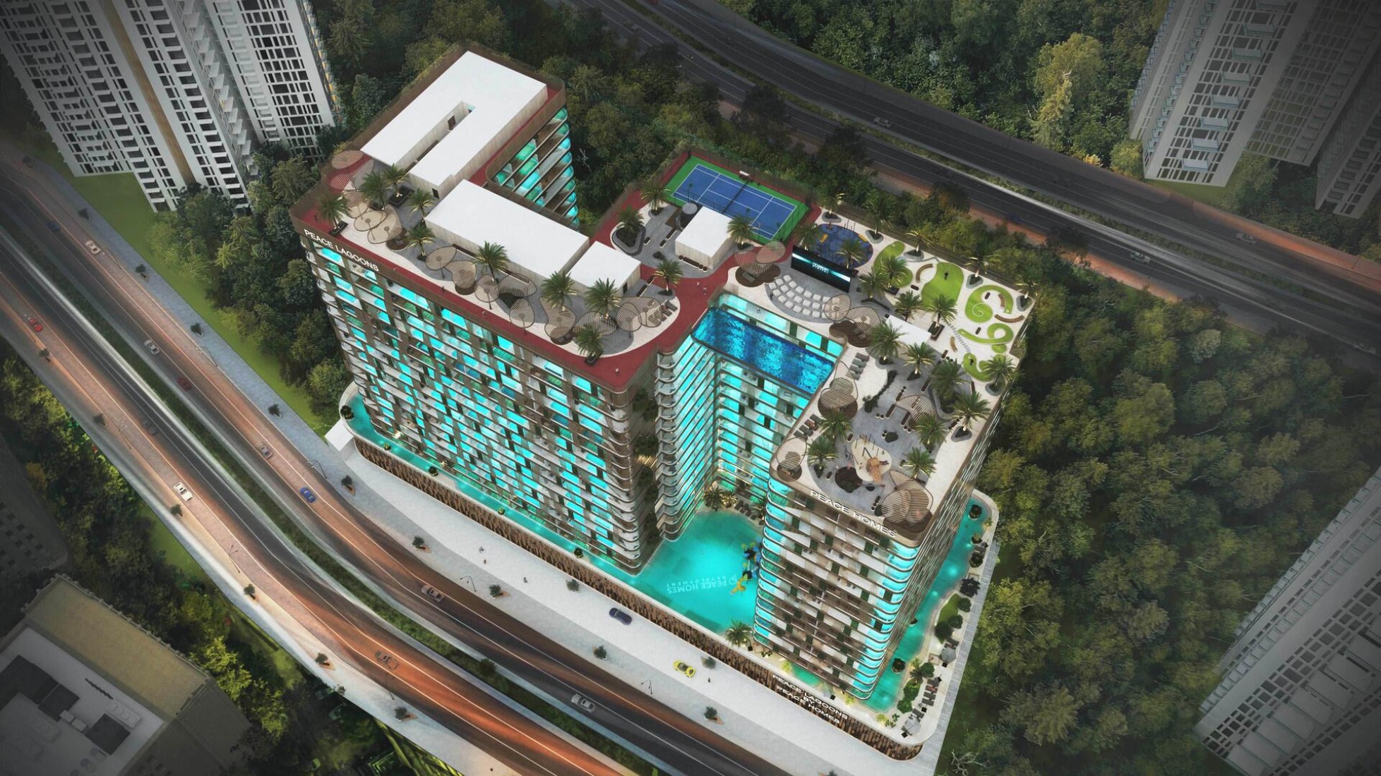 Peace Lagoons 1, developer render
