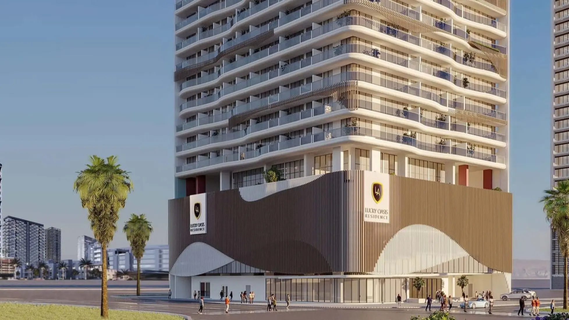 Lucky Oasis Residences, developer render