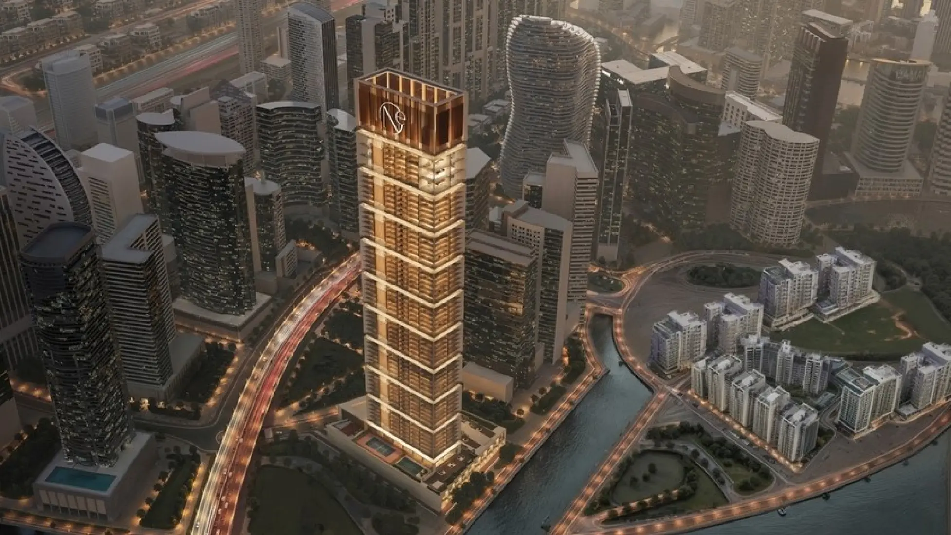 One by Binghatti, developer render
