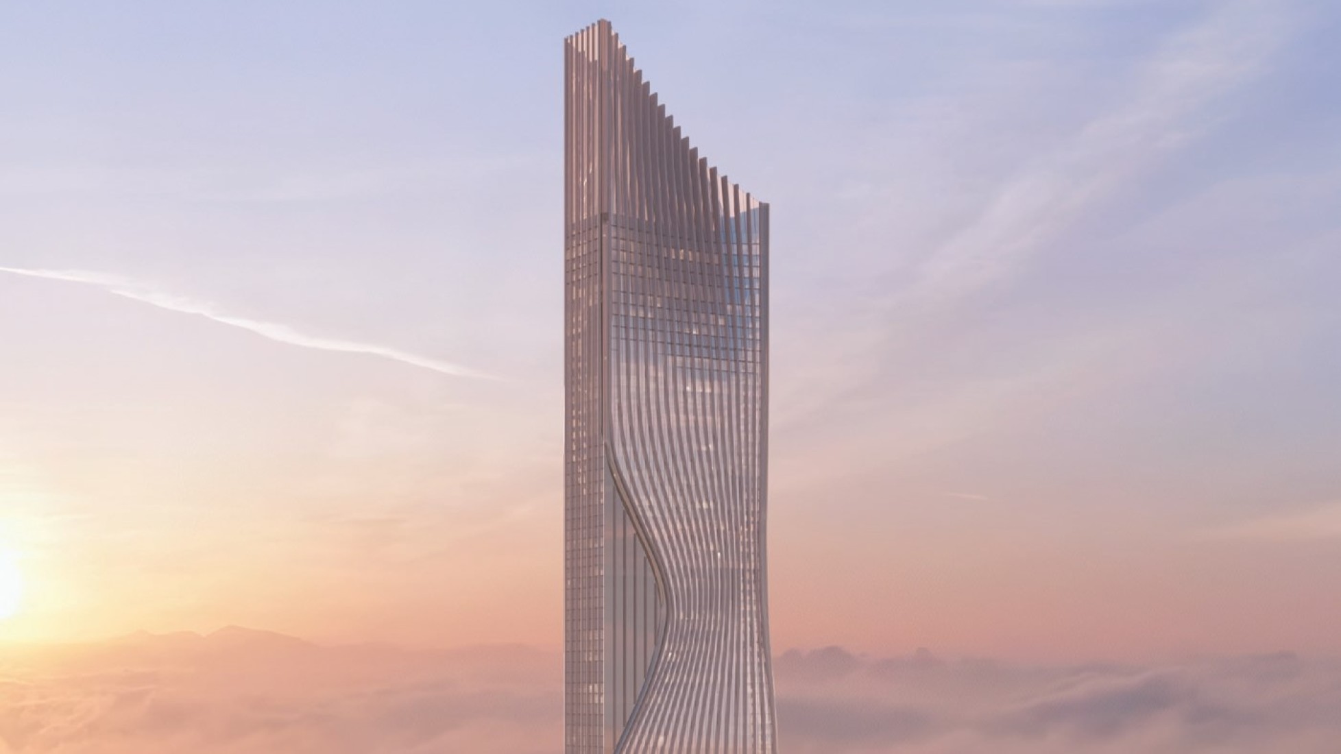 Tiger Sky Tower, developer render