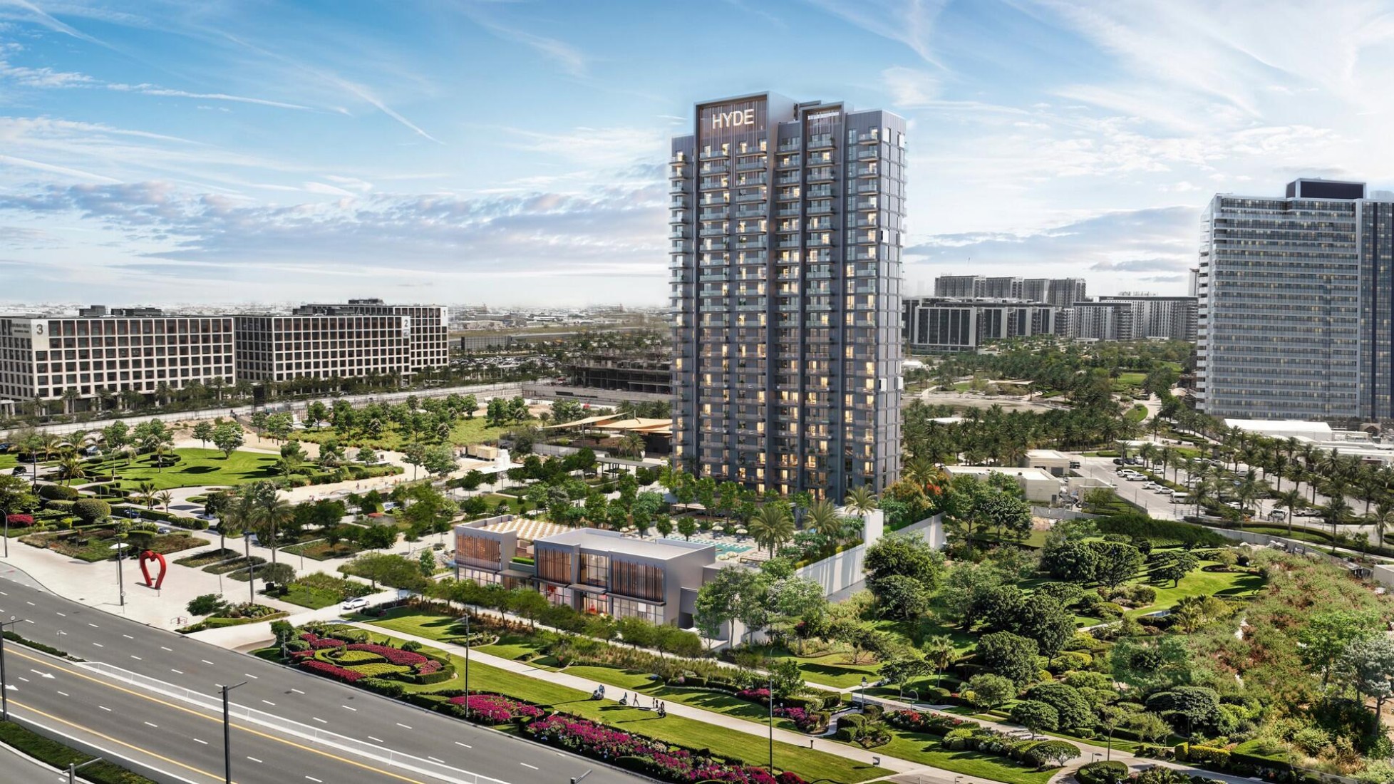 Hyde Residences, developer render