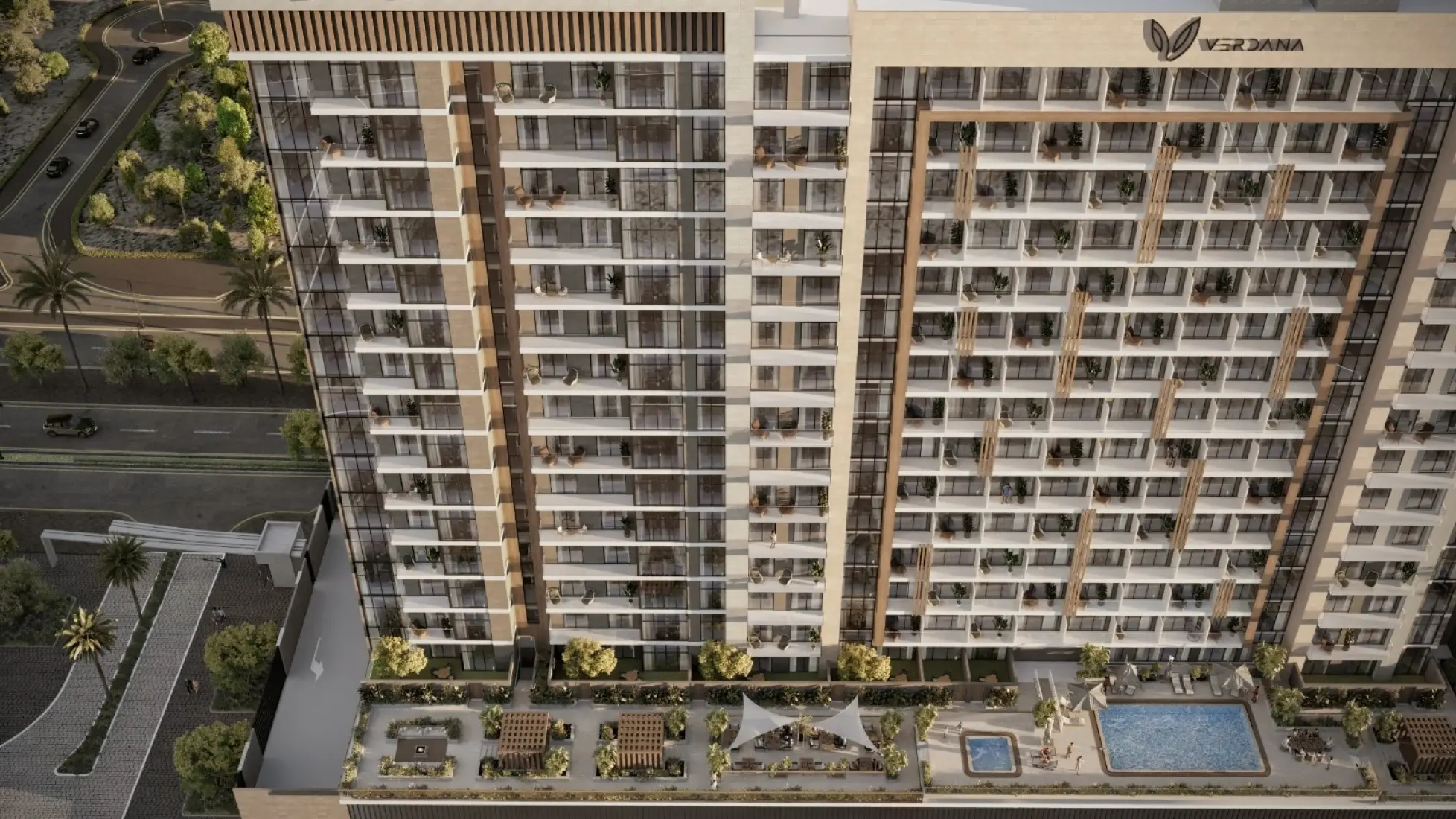 Dubai Investment Park First, flagship project render