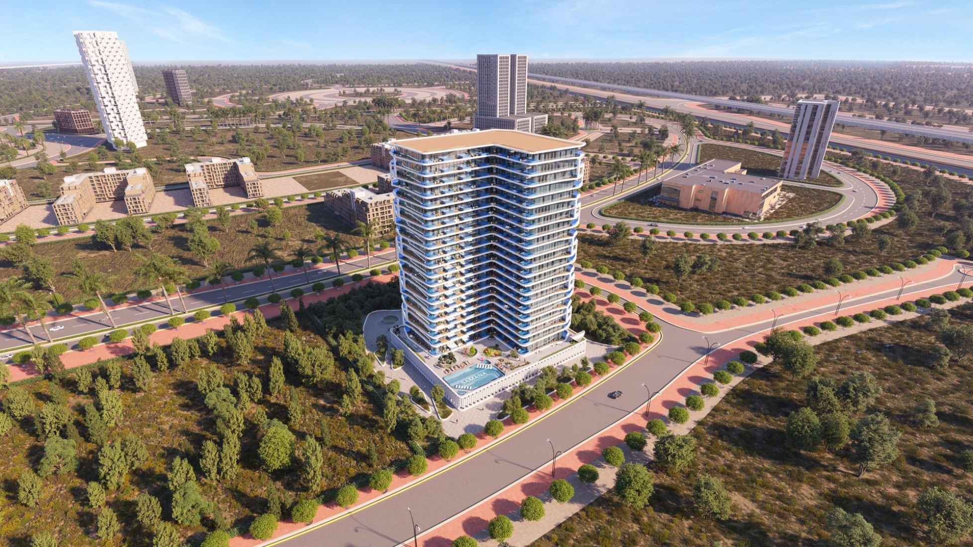Fairmont Residences Solara Tower, developer render