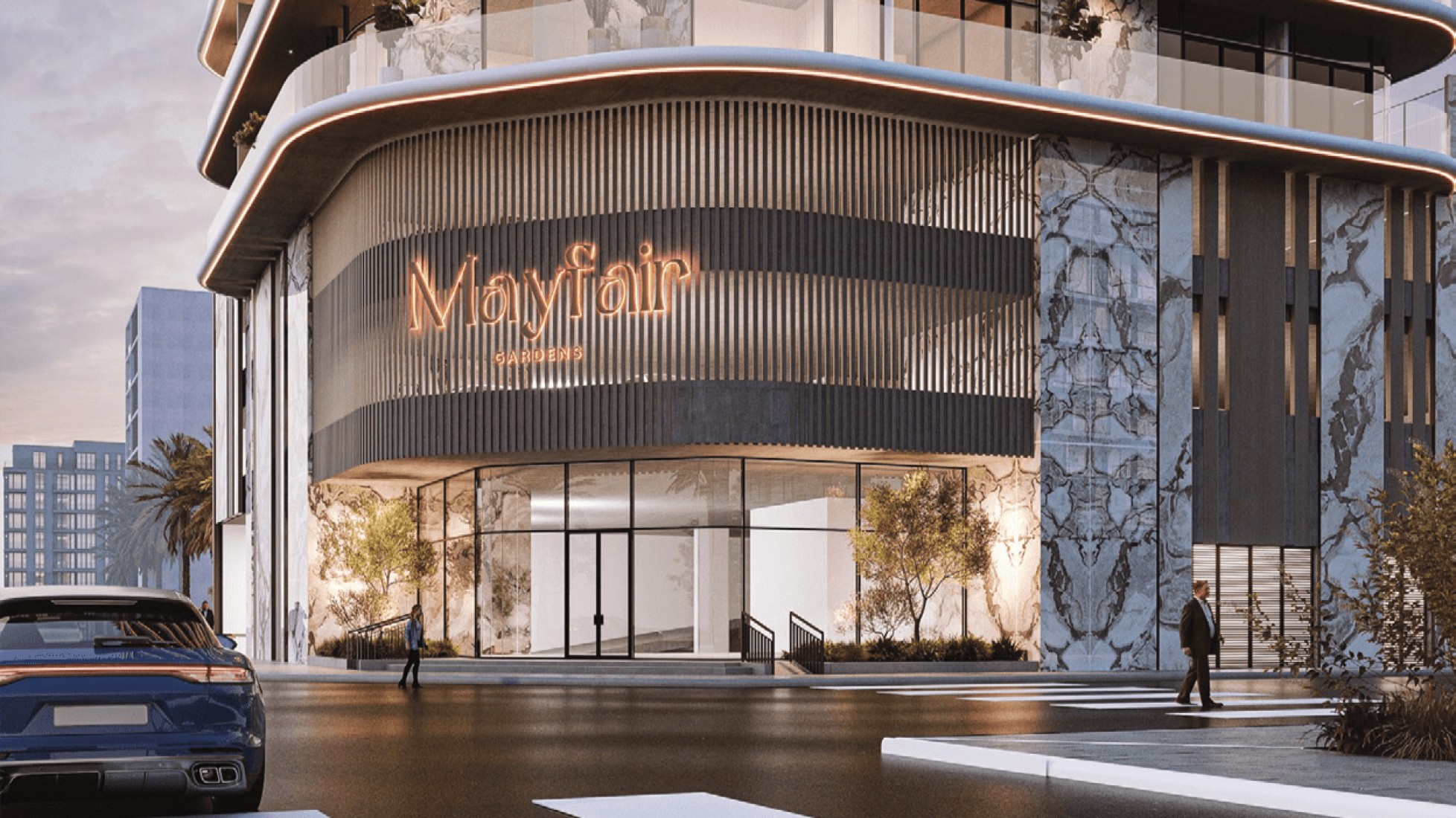 Jumeirah Garden City, flagship project render