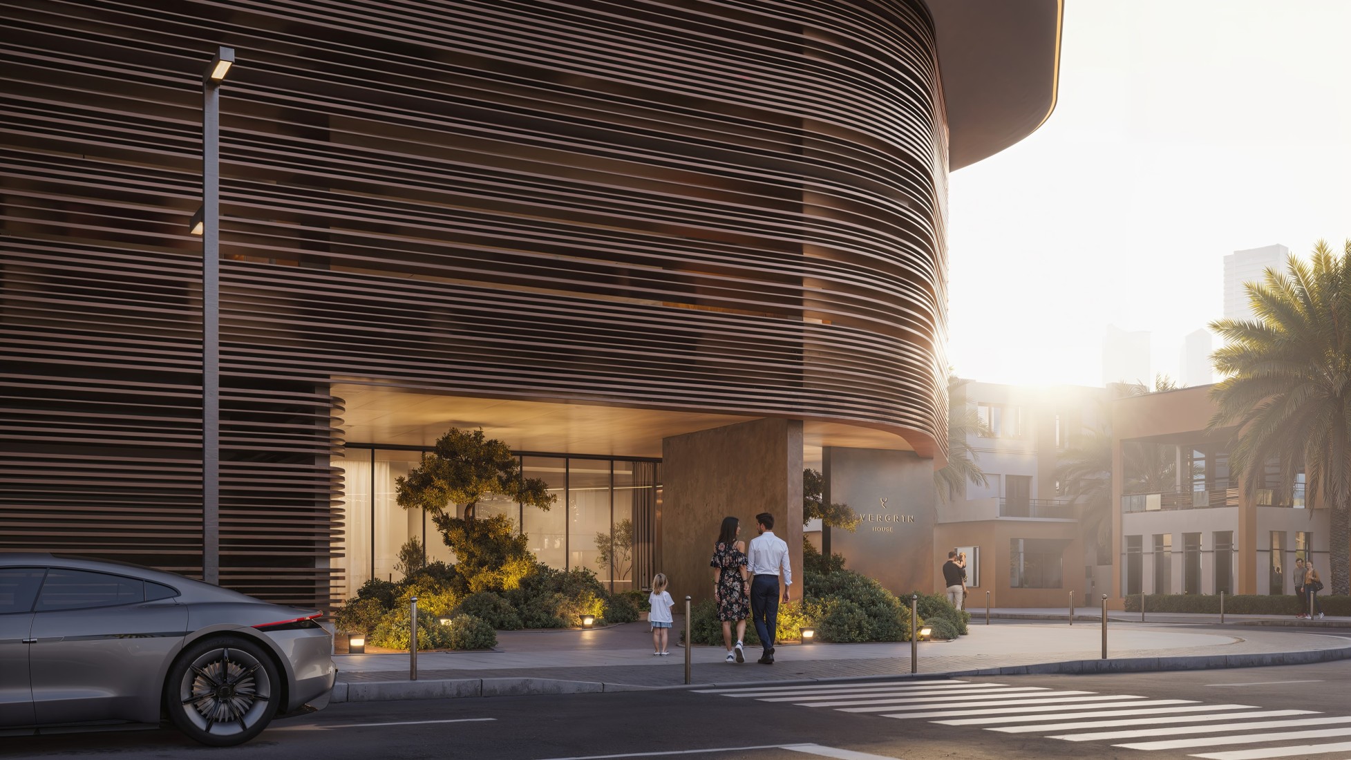 Evergr1n House, developer render