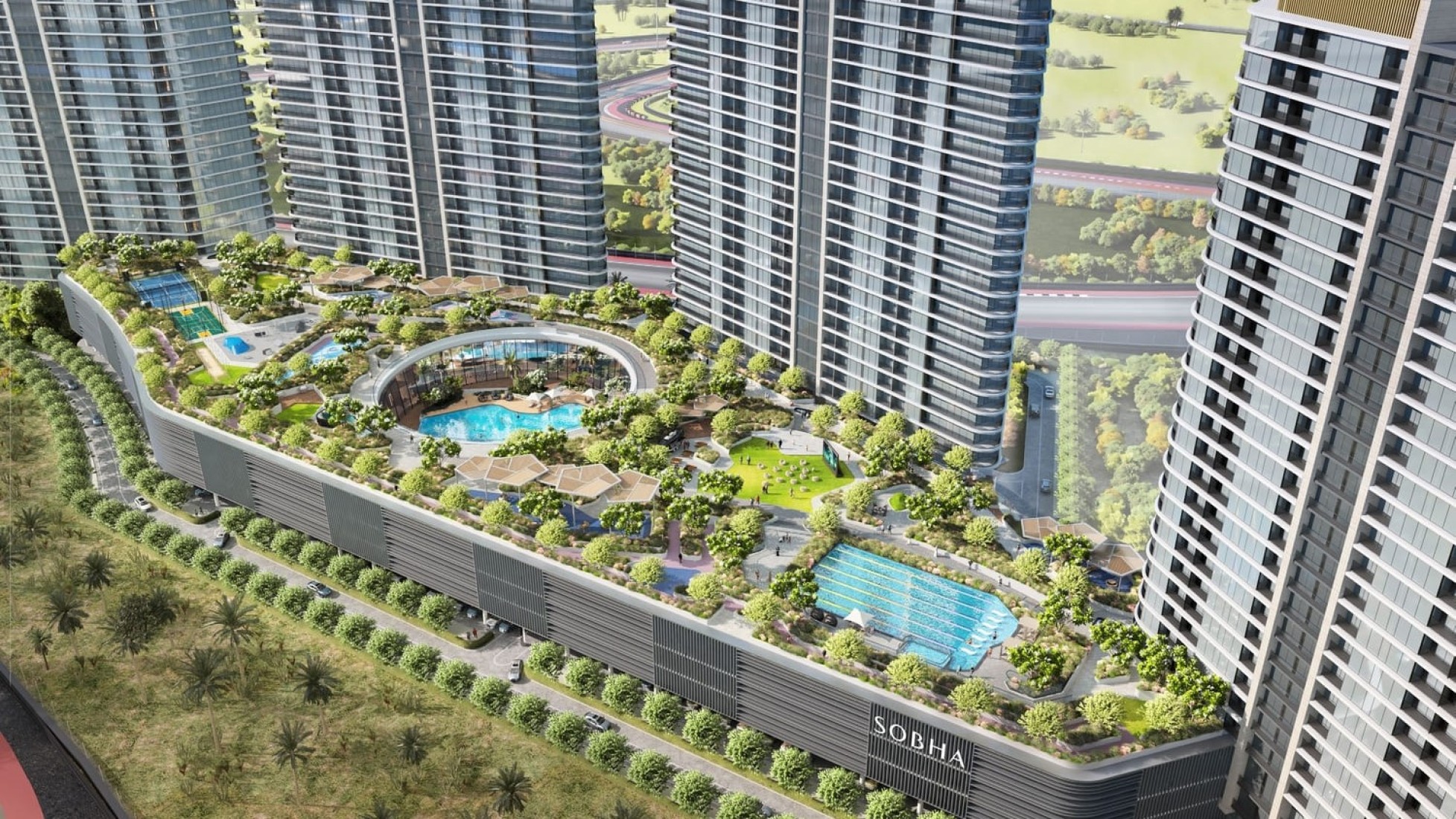 Sobha Solis, developer render