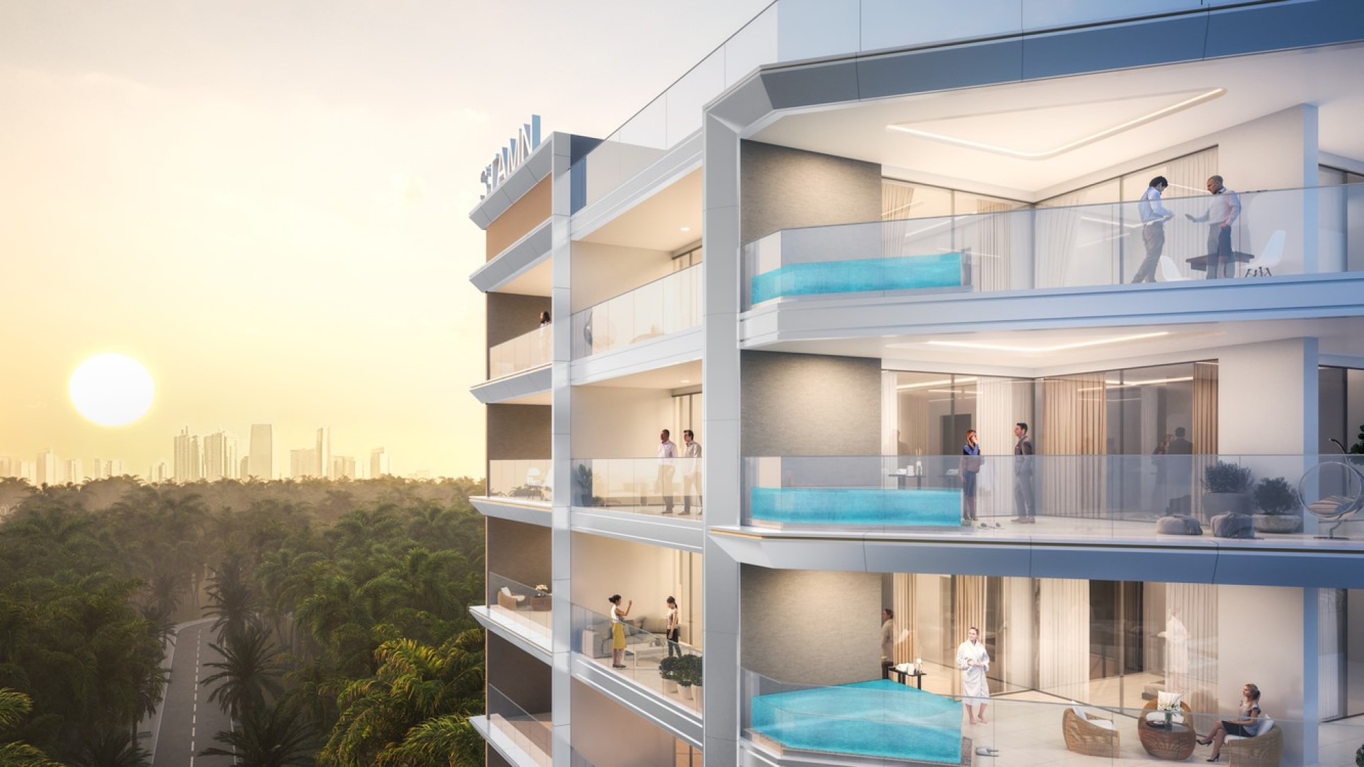 Stamn One, developer render