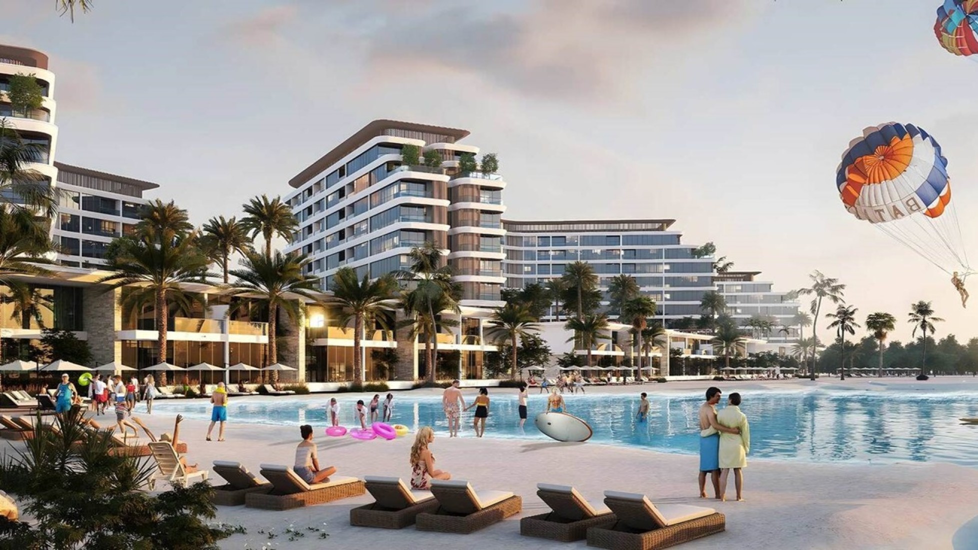 Coraline Beach Residences, developer render