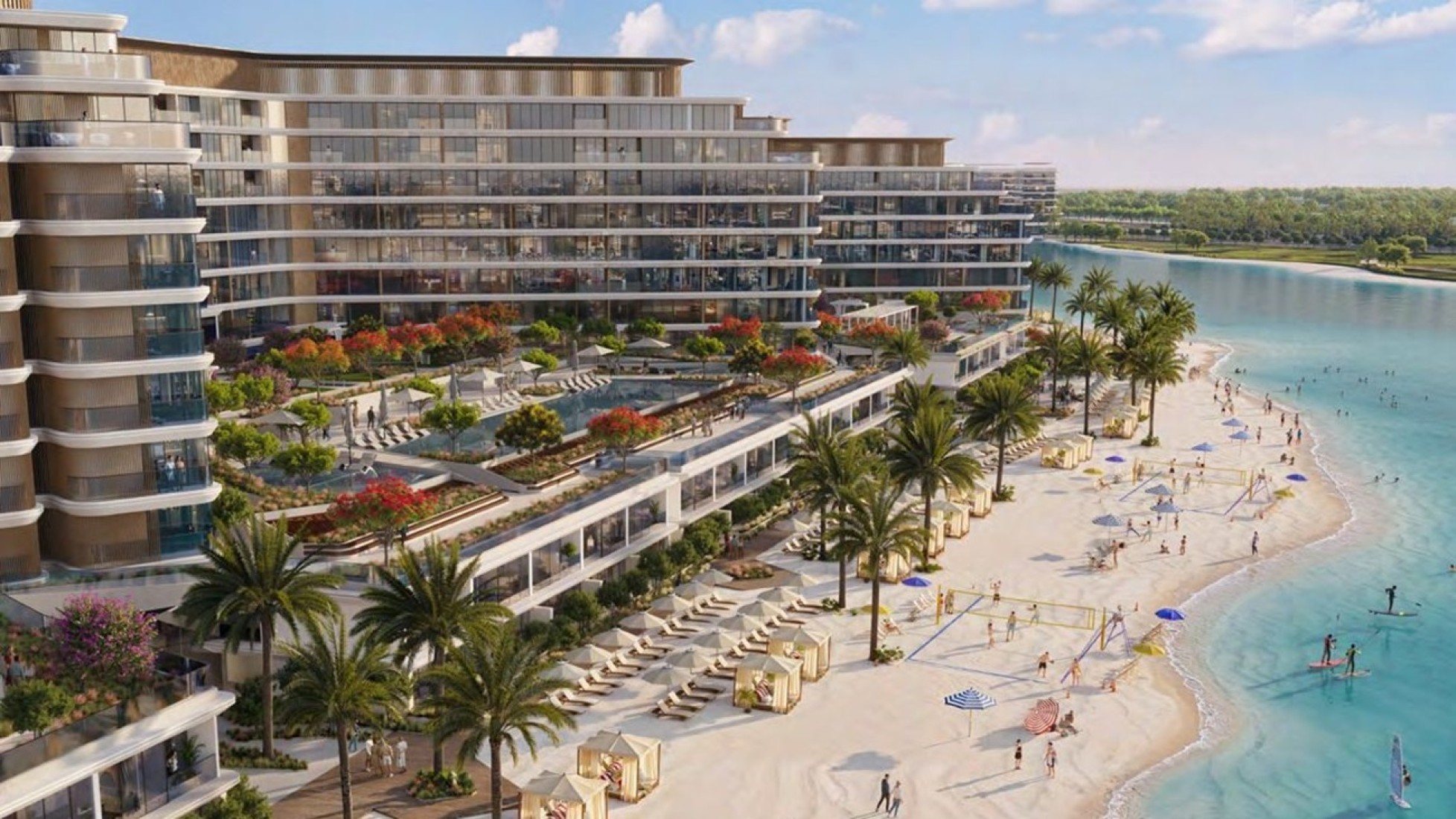 Coraline Beach Residences, developer render