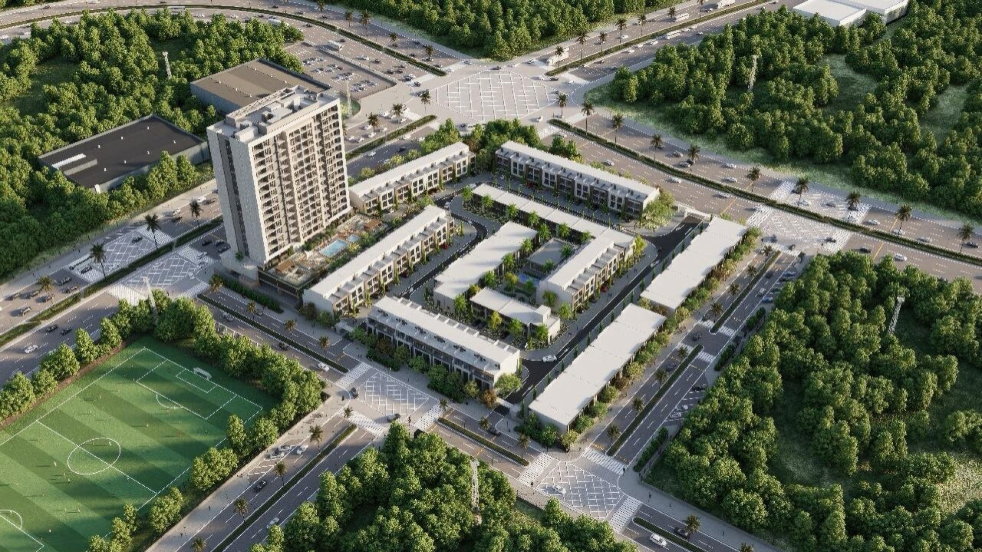 Verdana X Residences & Townhouses, developer render