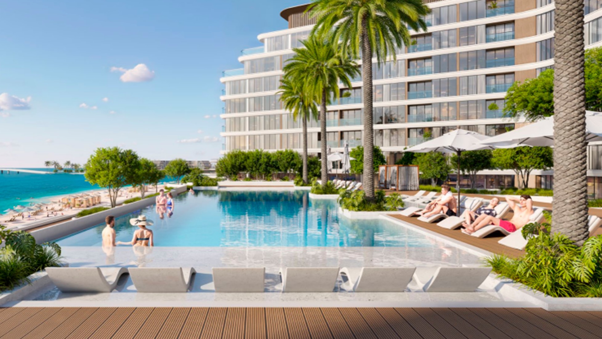 Aquamarine Beach Residences, developer render