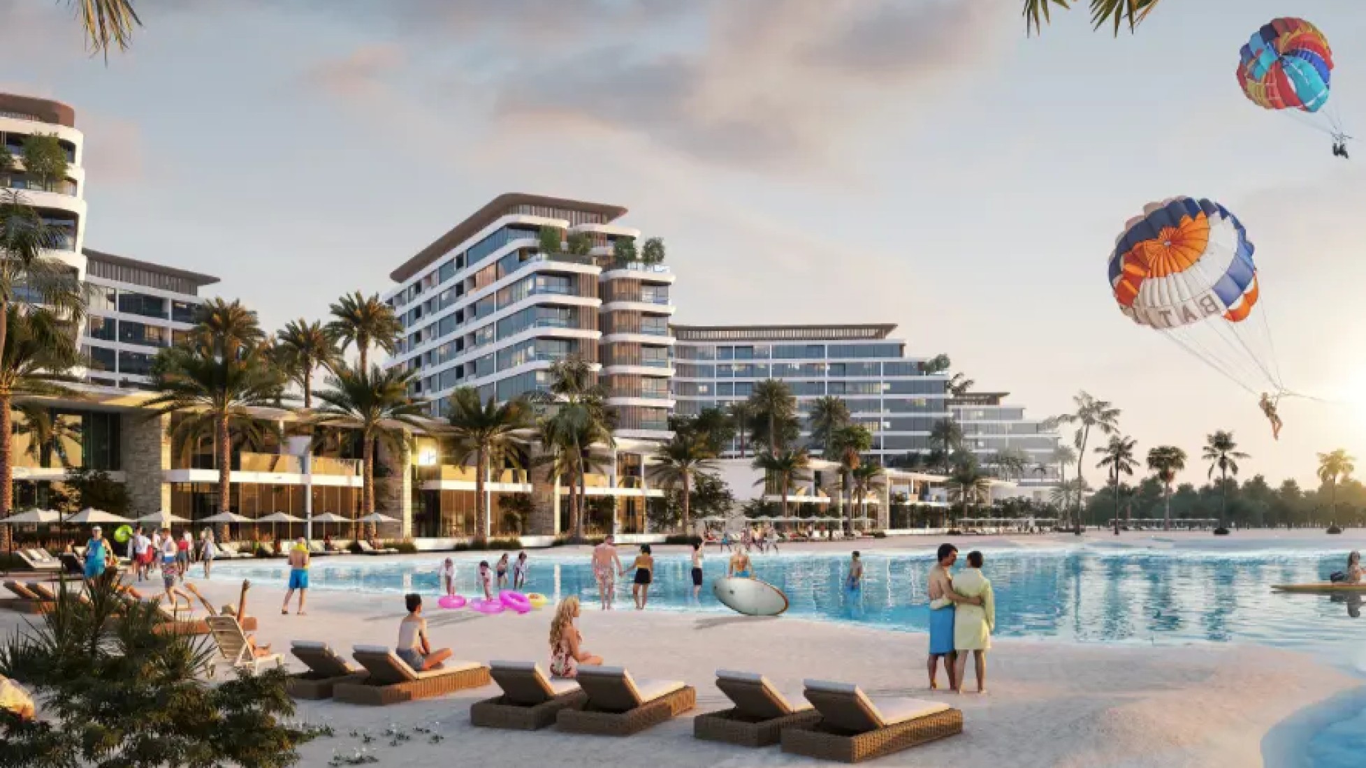 Aquamarine Beach Residences, developer render