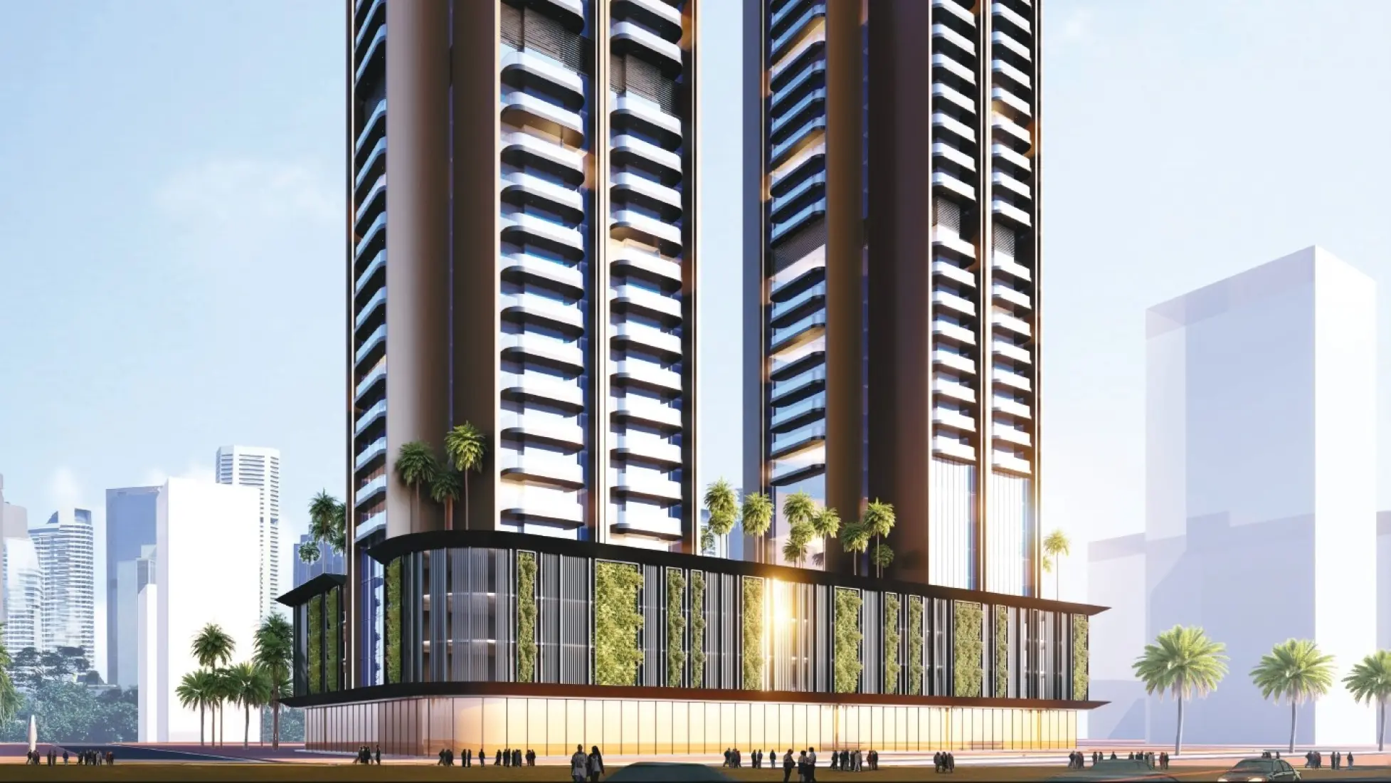 Guzel Towers, developer render
