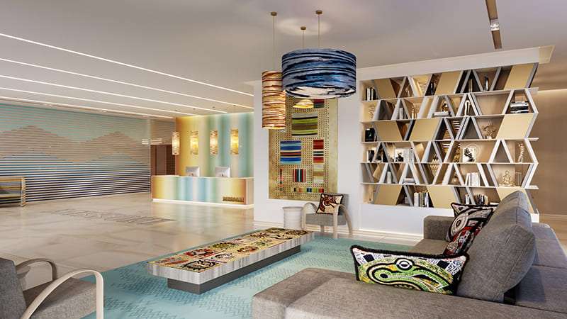 Urban Oasis by Missoni, developer render
