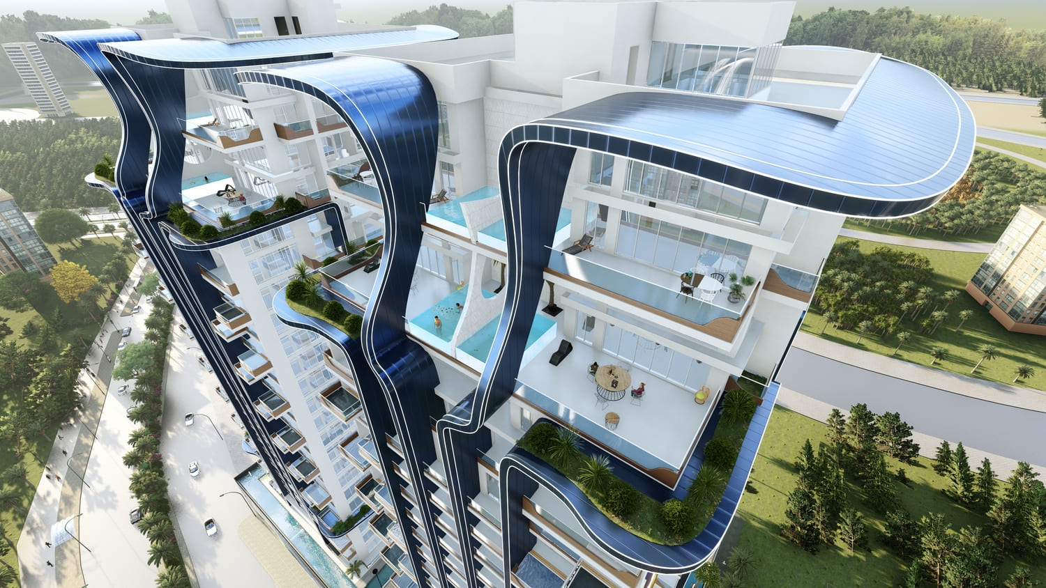 Samana Waves Phase II, developer render