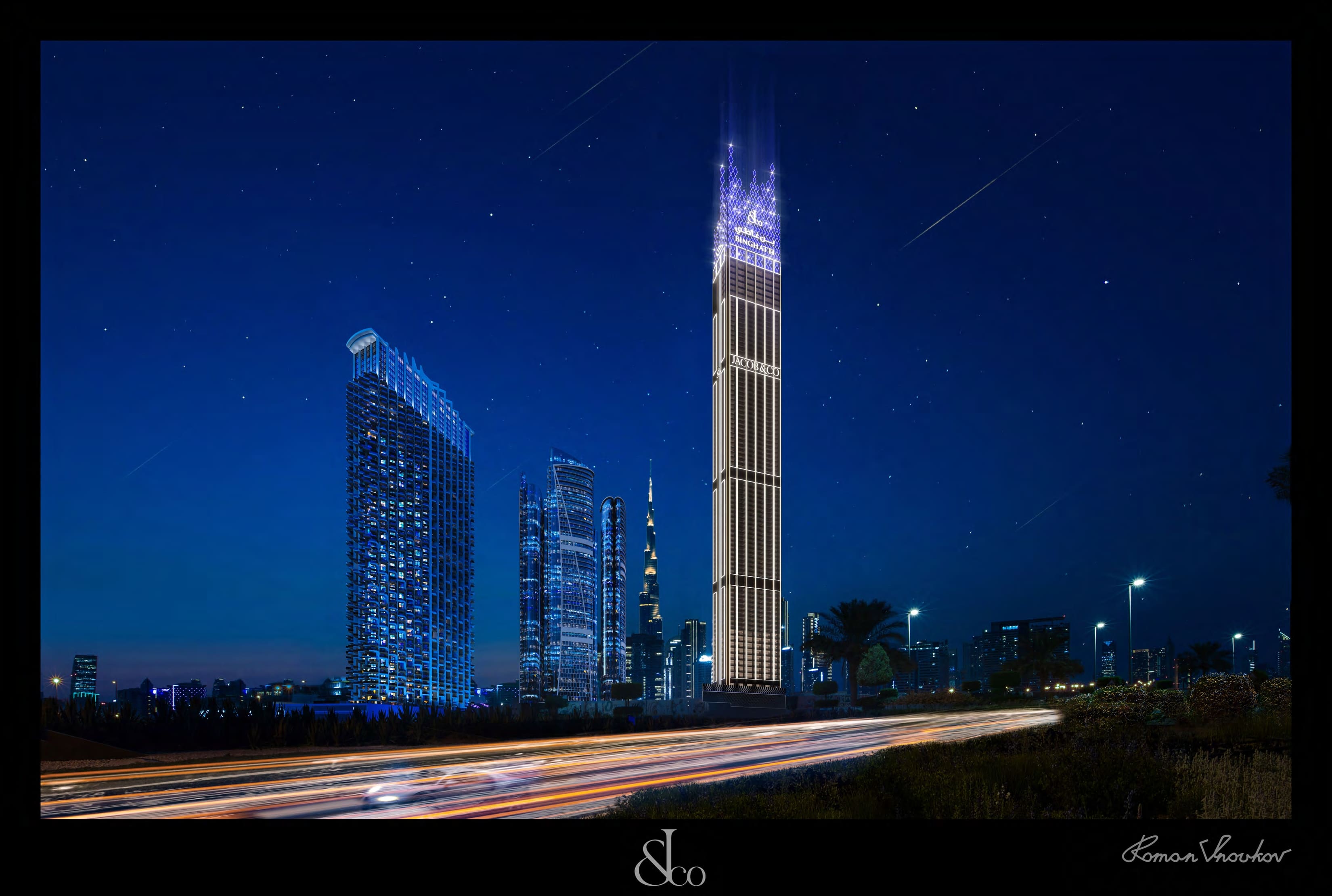 Burj Binghatti Jacob and Co Residences, developer render