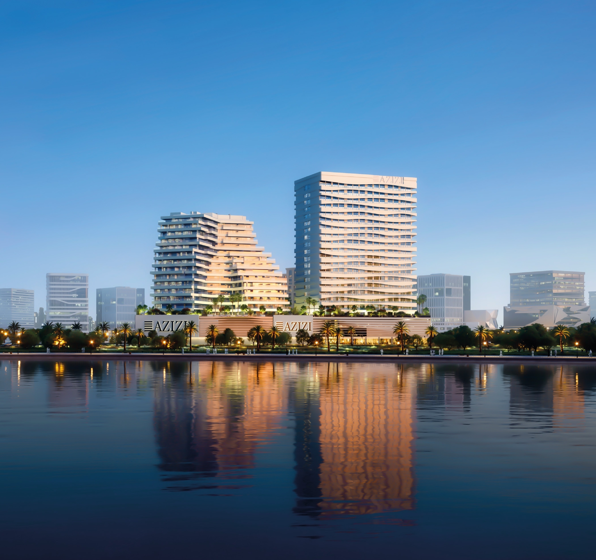 Al Jaddaf, flagship project render