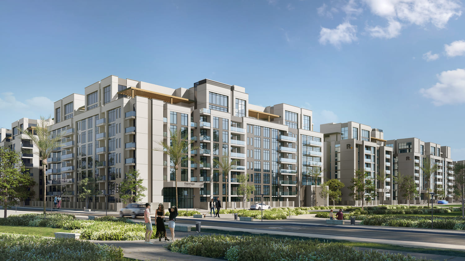 Masdar City, flagship project render