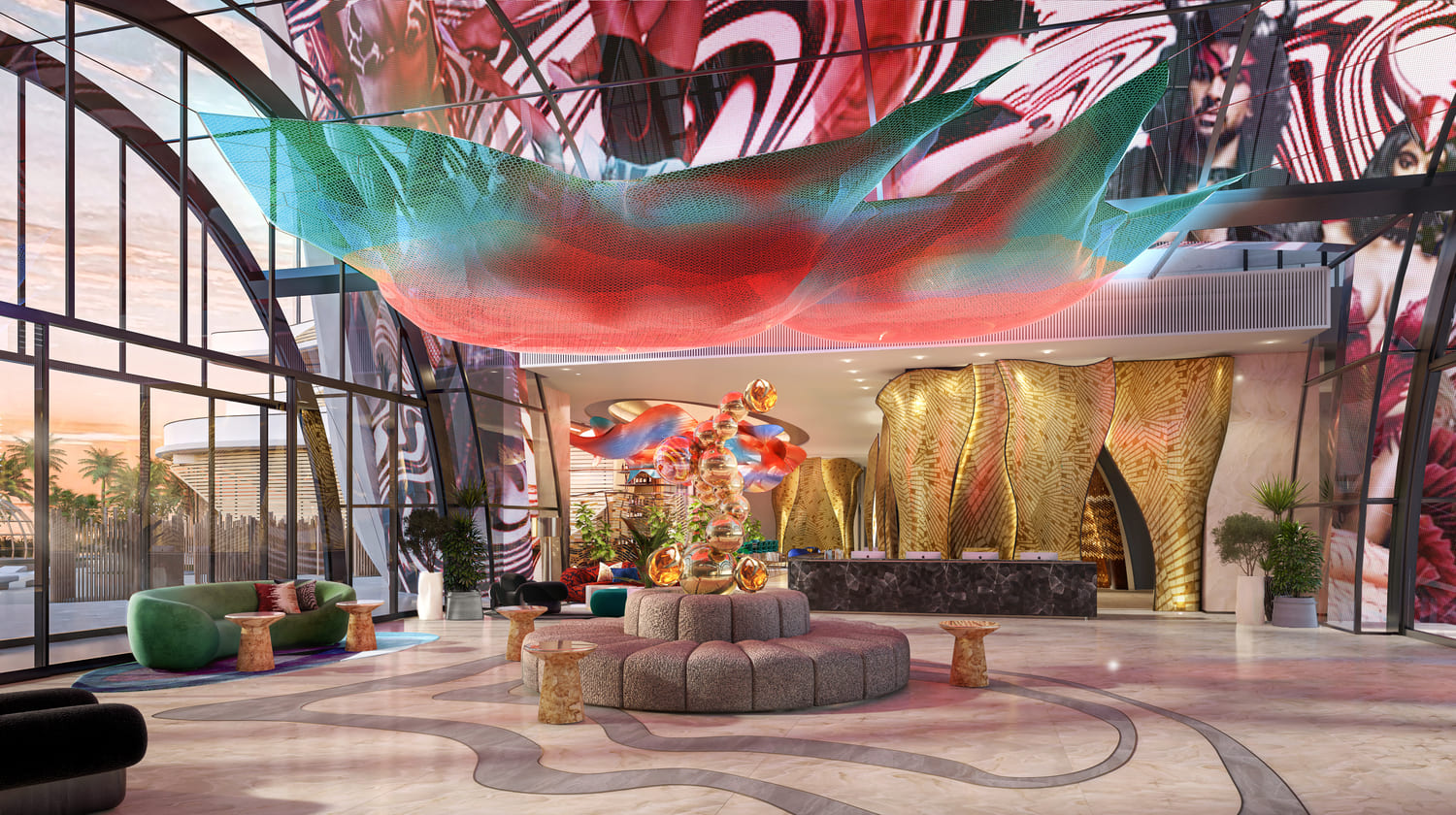 The Unexpected Al Marjan Island Hotel and Residence, developer render