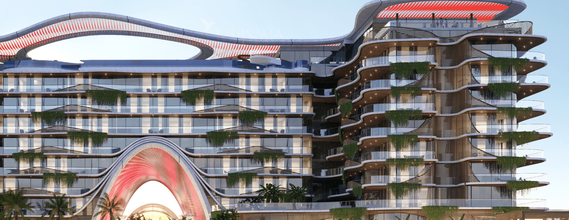 The Unexpected Al Marjan Island Hotel and Residence, developer render