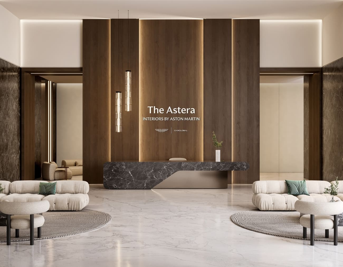 The Astera by Aston Martin, developer render