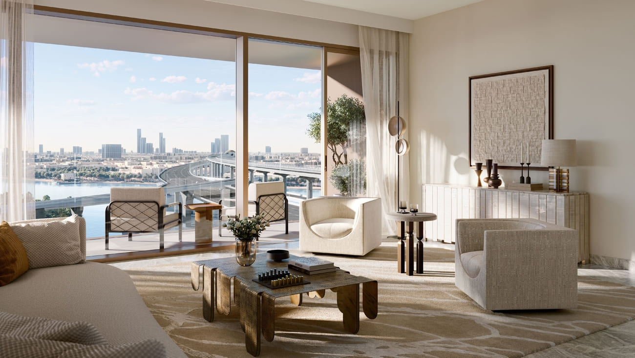 Palace Residences Creek Blue, developer render