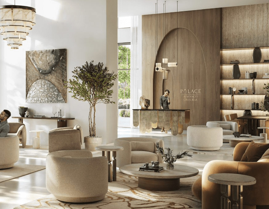 Palace Residences Creek Blue, developer render