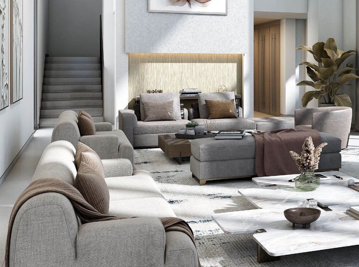 Sobha Siniya Island Villas Phases 1 and 2, developer render
