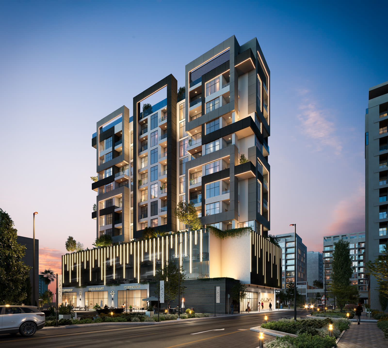 Alba Tower, developer render