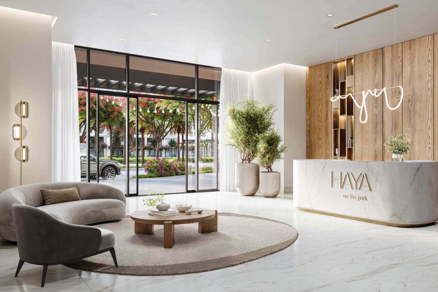 Haya on the Park, developer render