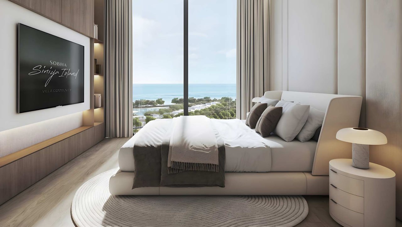 Beach Residences at Siniya Island, developer render