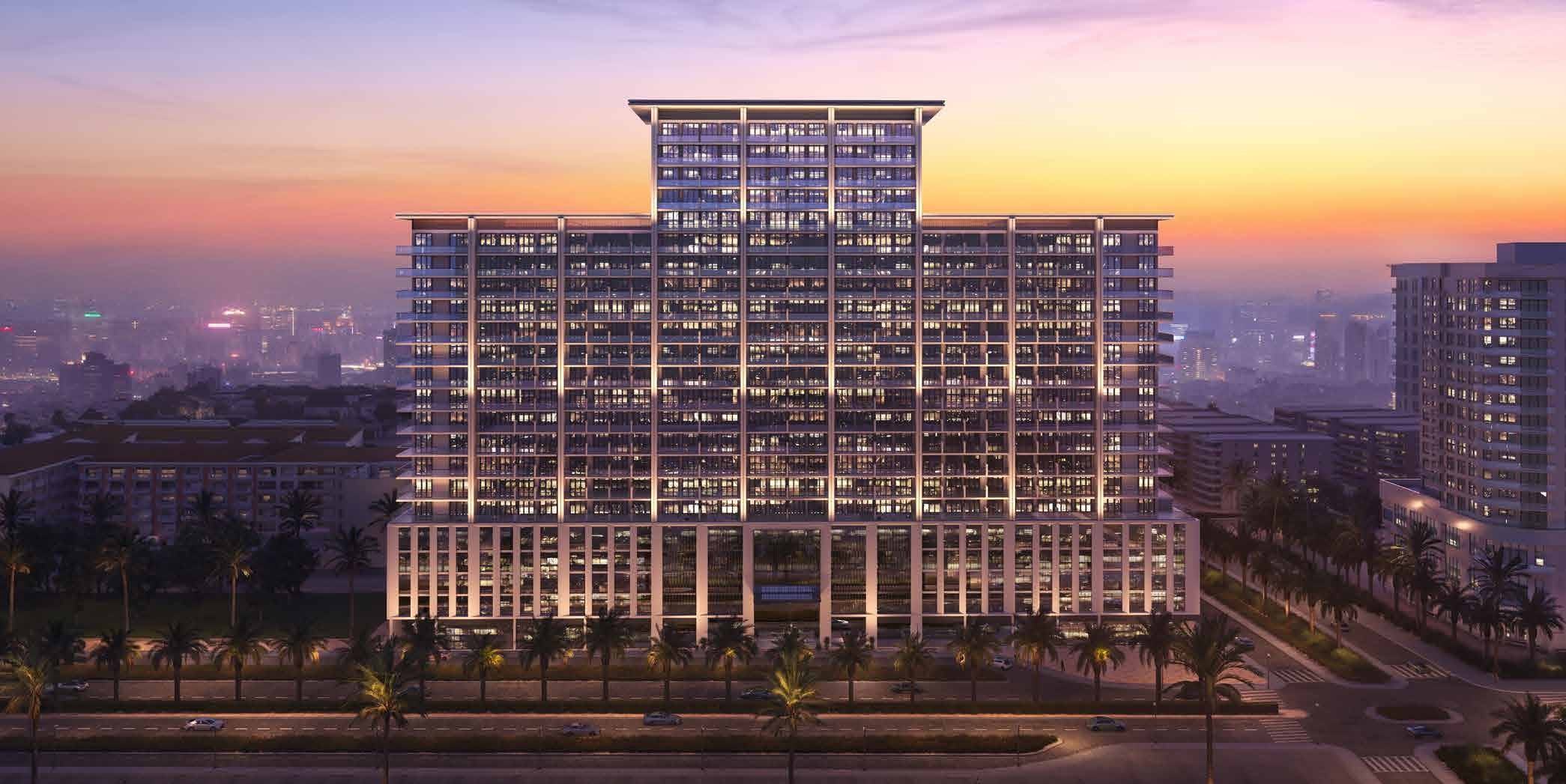 Binghatti Amberhall, developer render
