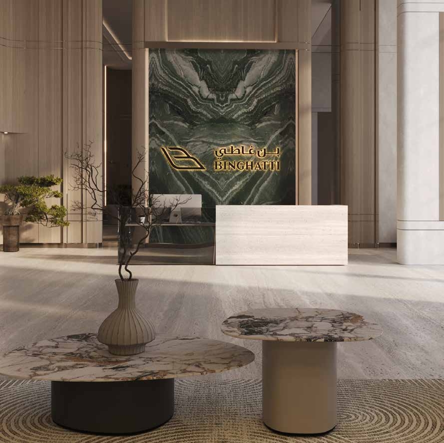 Binghatti Amberhall, developer render