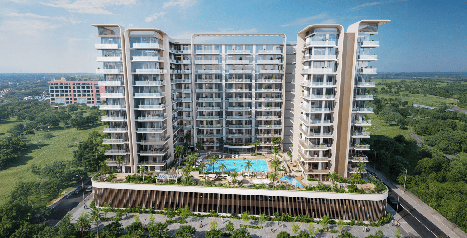 Jebel Ali Village, flagship project render