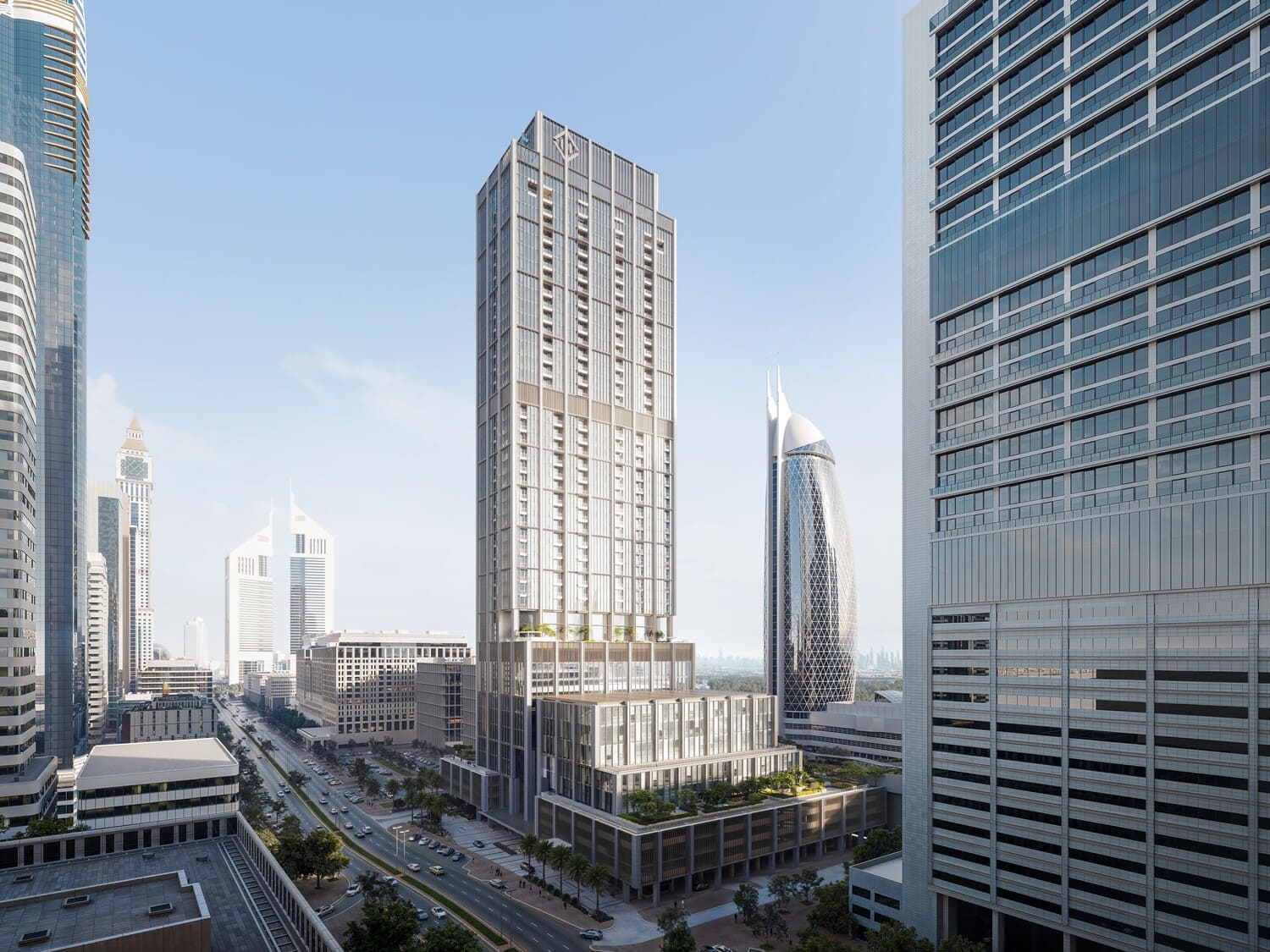 DIFC Heights Tower, developer render