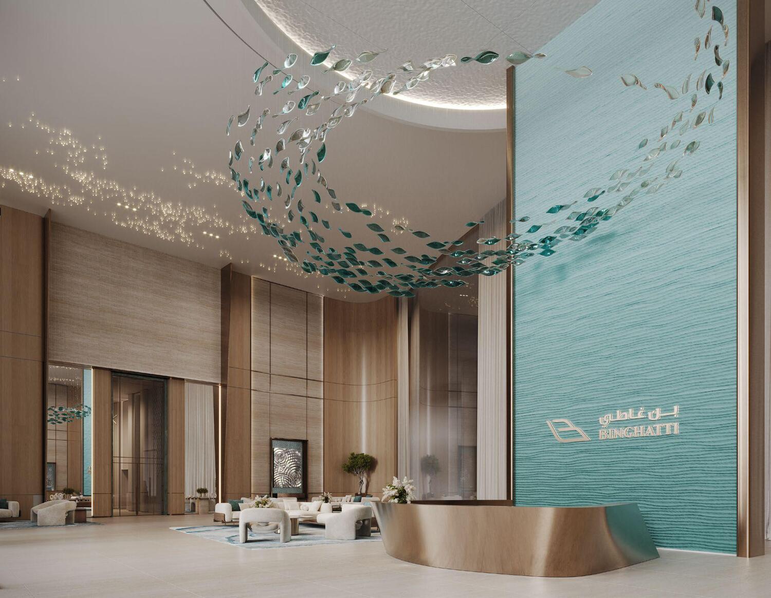 Binghatti Aquarise, developer render