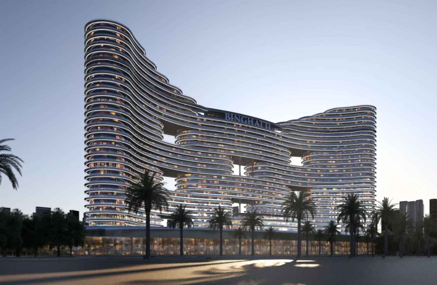 Binghatti Aquarise, developer render