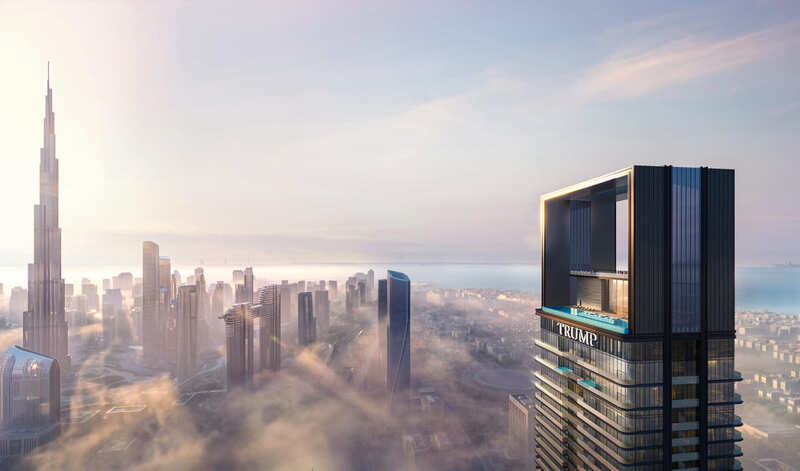 Trump International Hotel and Tower, developer render