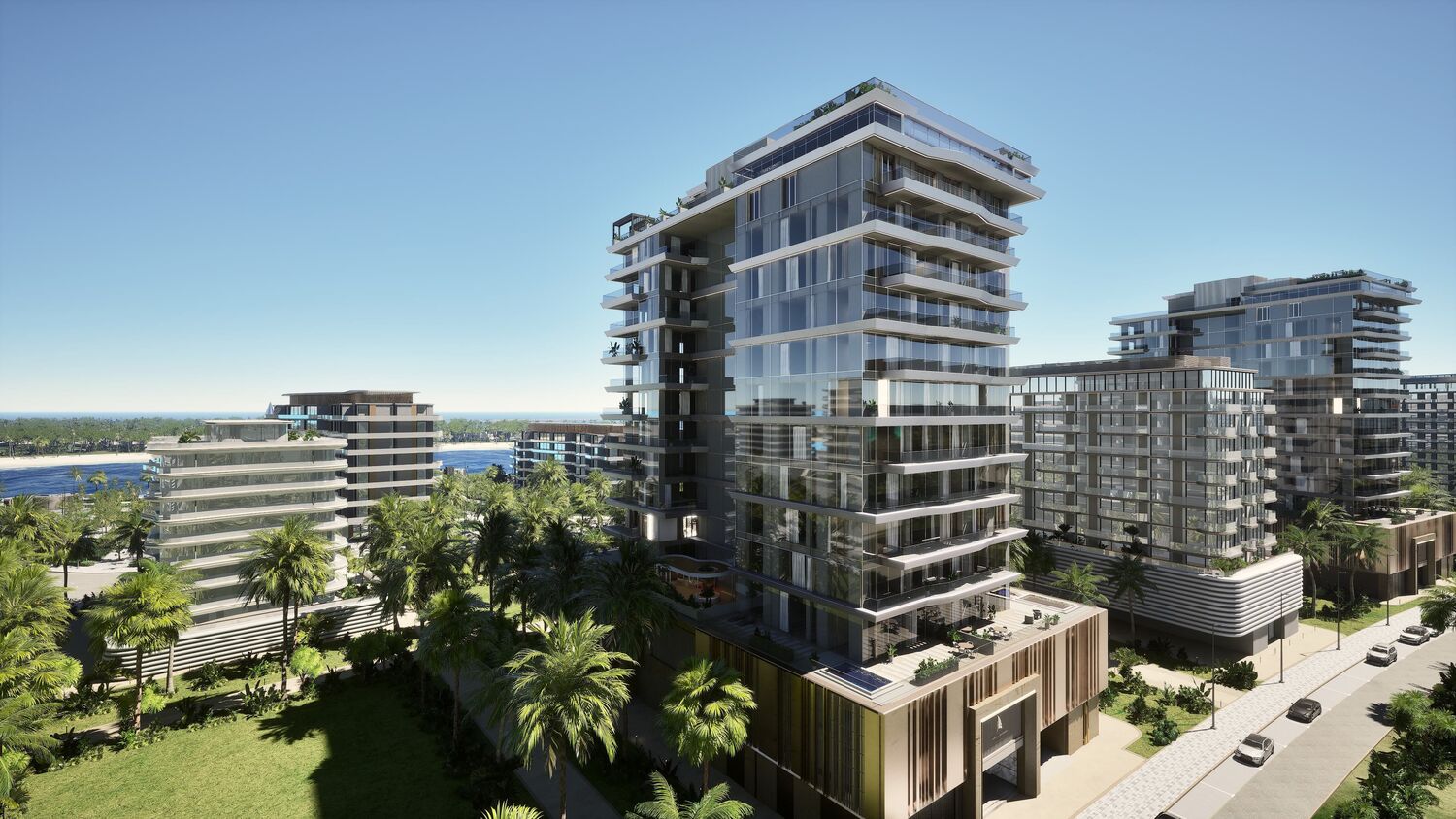 Sea Legend Tower One, developer render