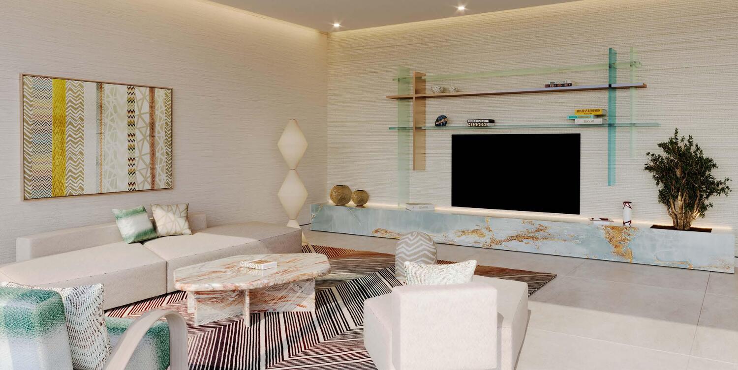 Octa Isle Interiors by Missoni, developer render