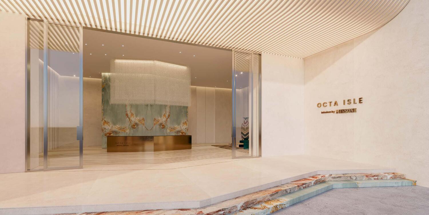 Octa Isle Interiors by Missoni, developer render