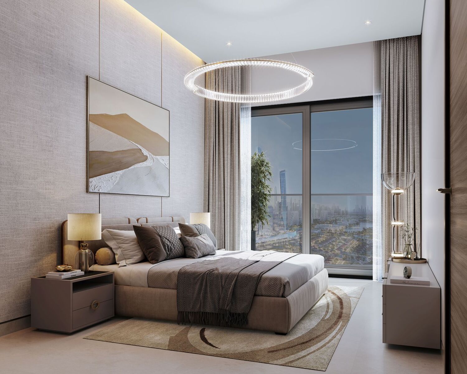 The Serene at Sobha Central, developer render