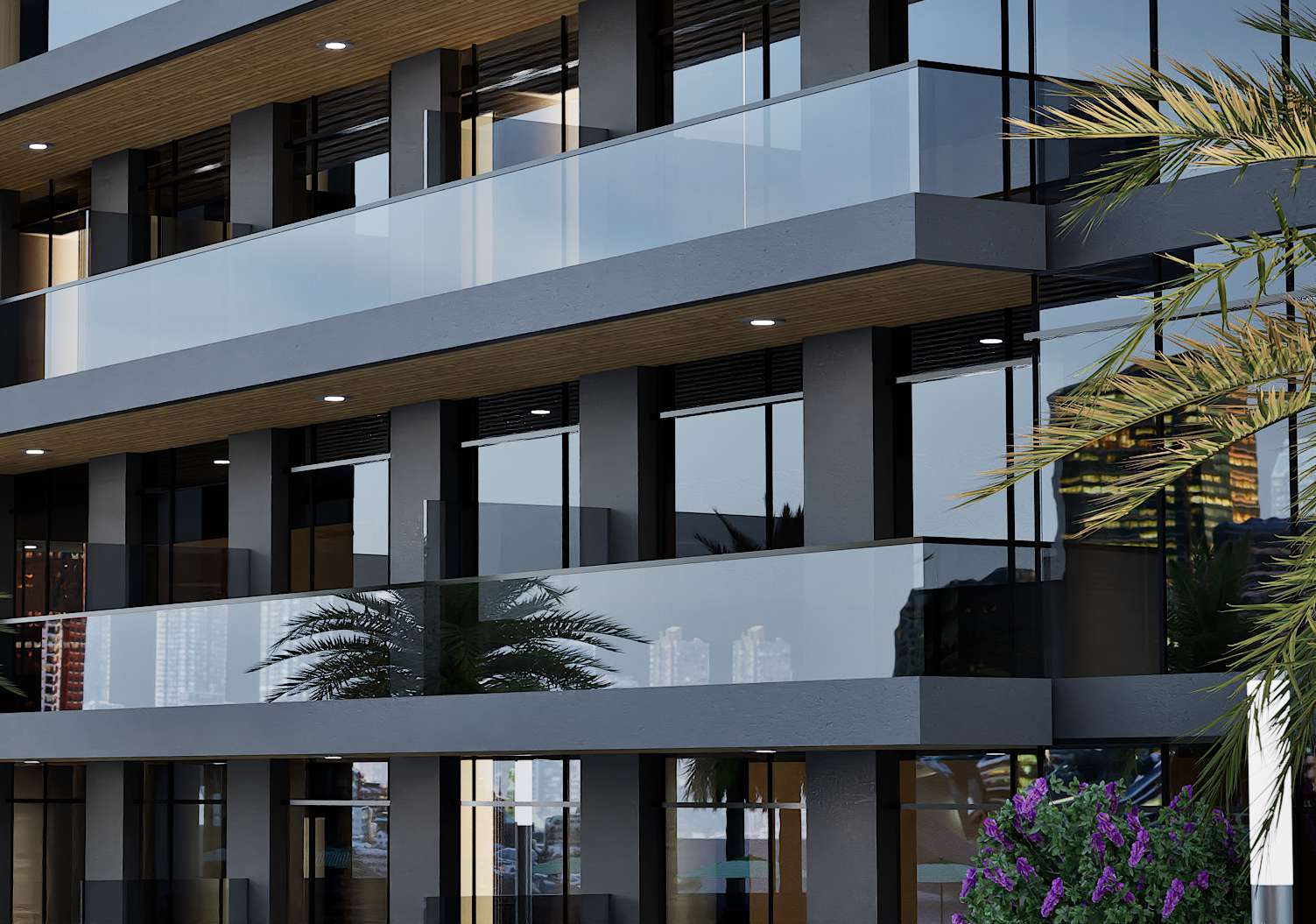 Butterfly Towers, developer render